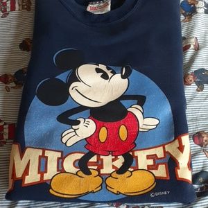 Vintage Mickey Mousey Crewneck XL